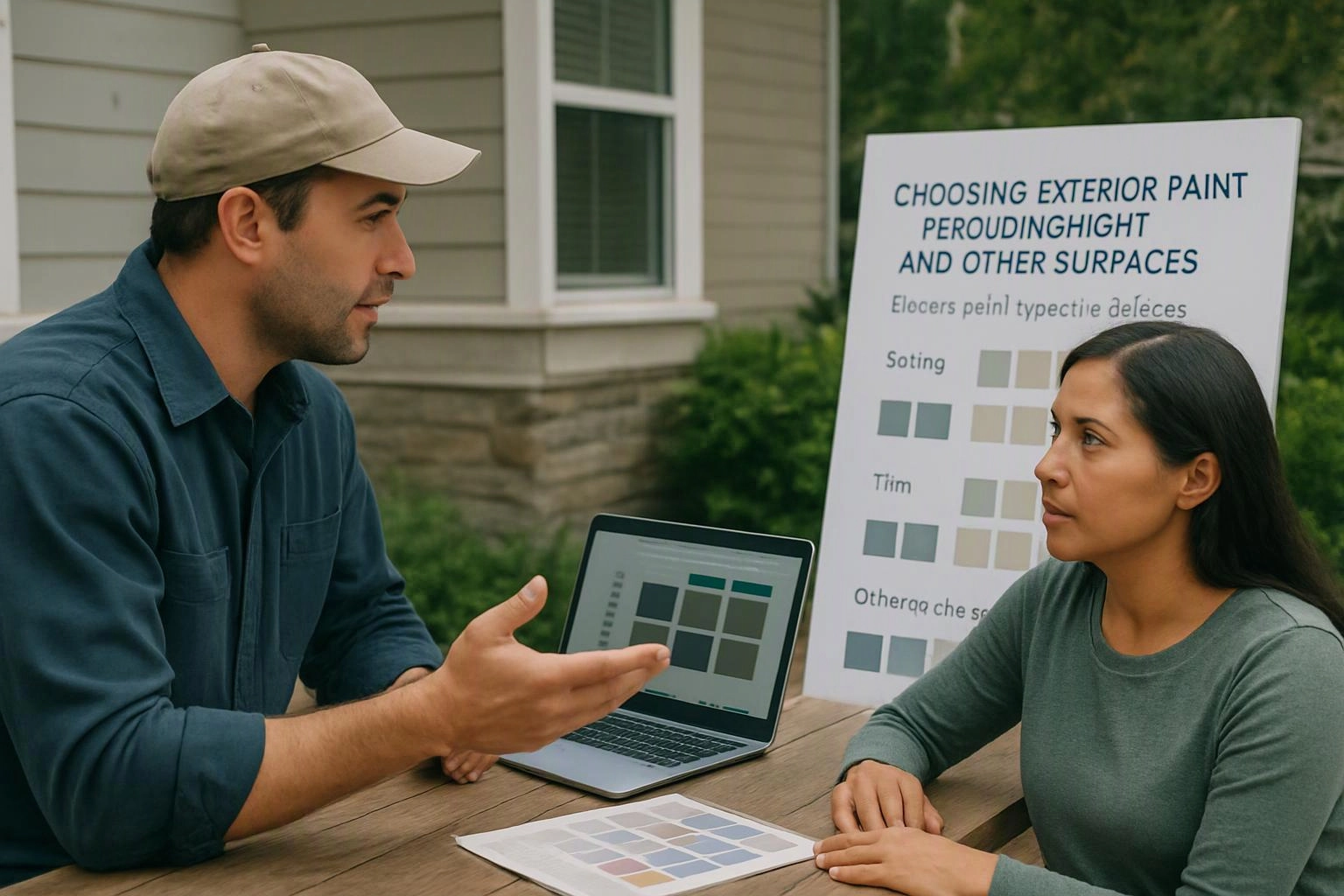 Choosing Exterior Paint for Siding, Trim, and Other Surfaces
