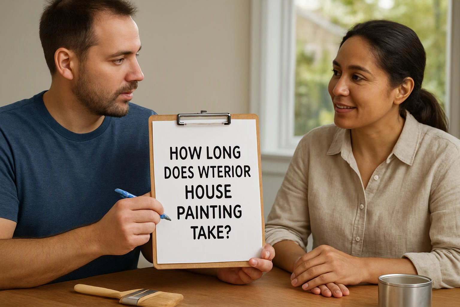 How Long Does Interior House Painting Take?