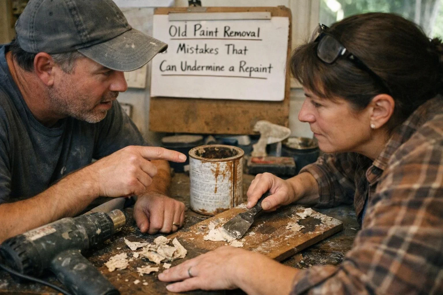 Old Paint Removal Mistakes That Can Undermine a Repaint