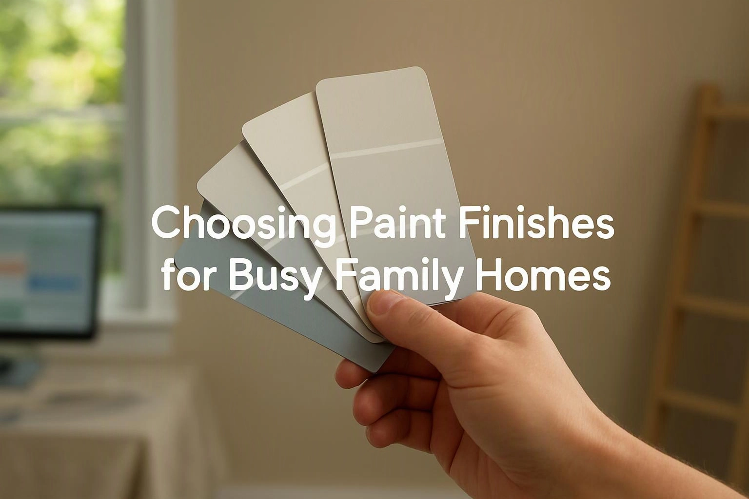 Choosing Paint Finishes for Busy Family Homes