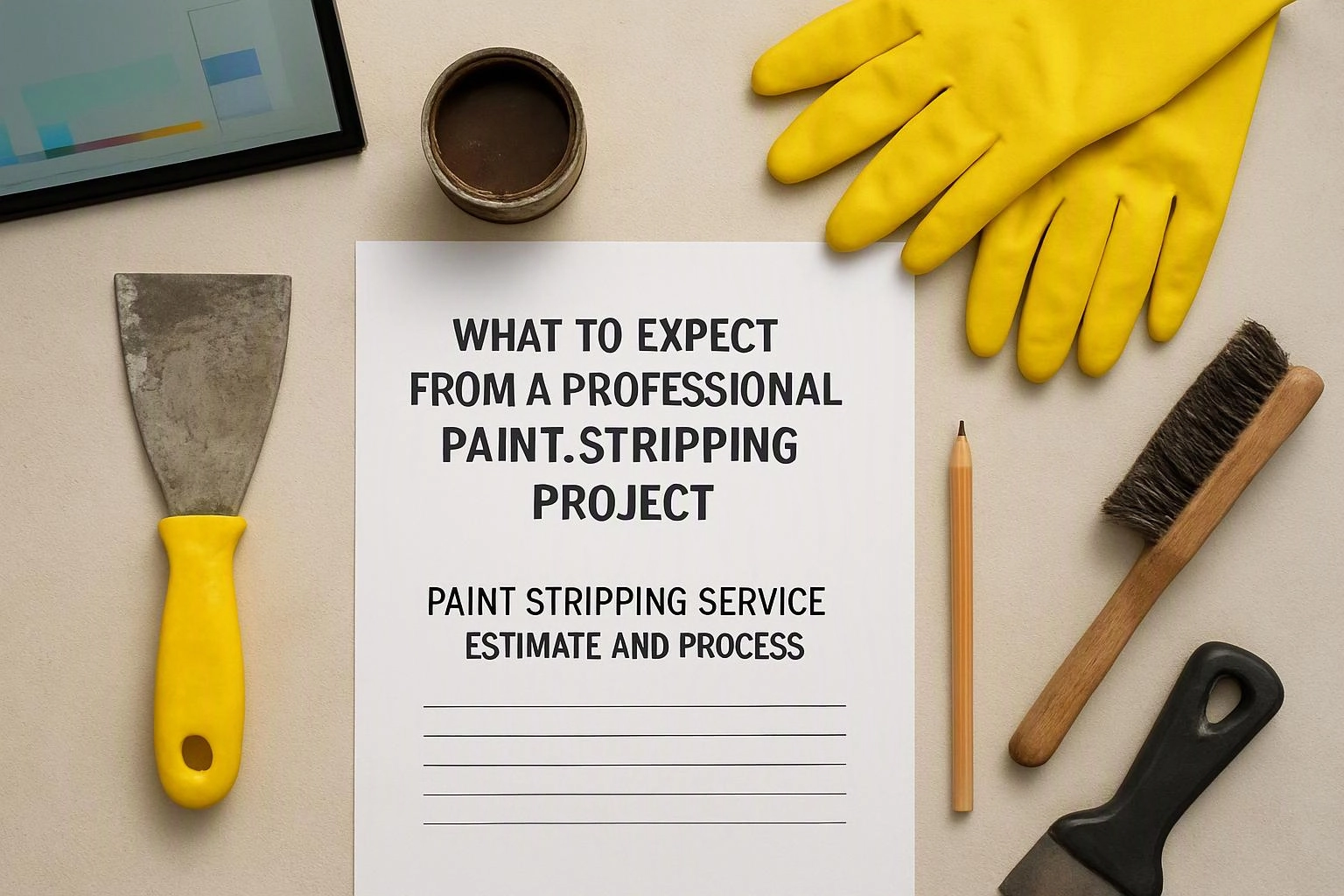 What to Expect from a Professional Paint-Stripping Project