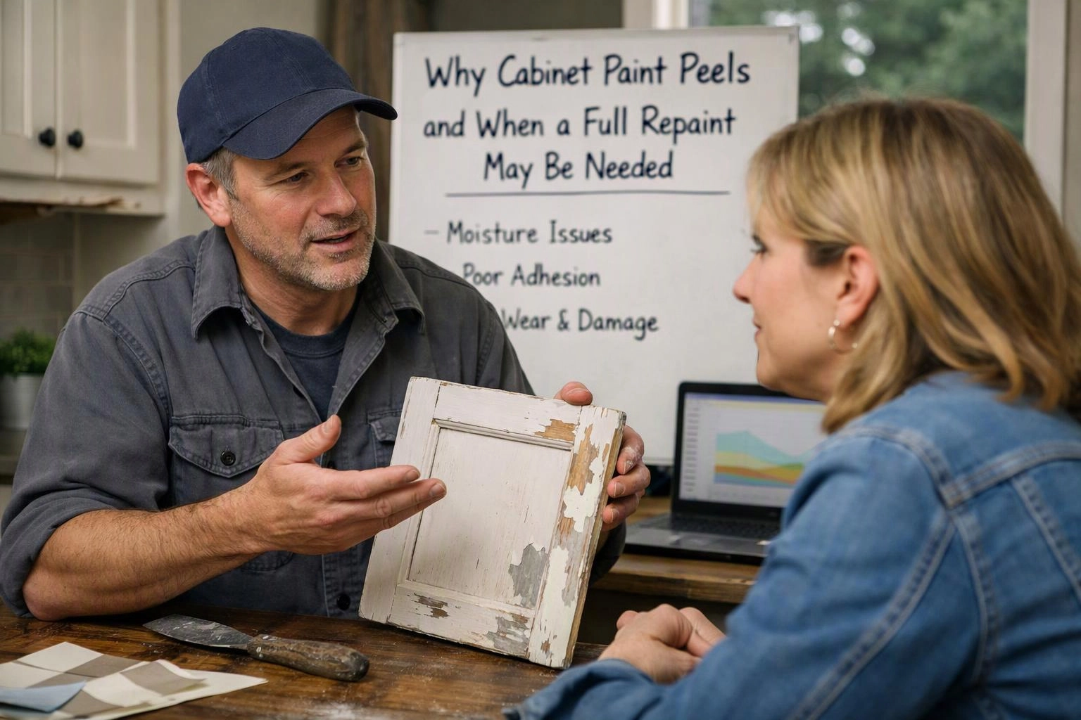 Why Cabinet Paint Peels and When a Full Repaint May Be Needed